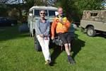Trevor & Pip Warrington with a 1968 Series IIa 109"
2nd place Class 48