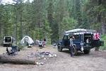 Friday afternoon camping near Copper creek - Placer Mountain-Ashnola Traverse - July 2014 001