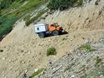 Day 4 - Unimog heading up Molybdenite Ridge