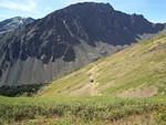 Day 4 - heading up Molybdenite Ridge