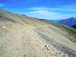 Day 4 - Heading down off the peak of Molybdenite Ridge