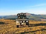 Day 2 - on top of Poison Mountain at 6800ft