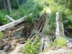 This bridge requires some minor repairs ..
