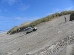 Siltcoos Sand Dune & Beach Exploring - Matt trying a run up off the beach -Day 3