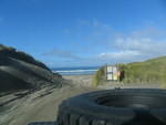 Fort Stevens State Park - Day 5 - Heading down onto the beach ..