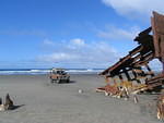 Fort Stevens State Park - Day 5 - Peter Iresdale Ship Wreck.