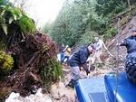 New Land Slide needs some manpower to make drivable!