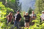 Some of the gang on a bridge DV