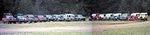All the trucks in a row!