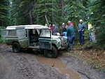 How many Land Rover drivers does it take to change a tire?