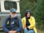 The support crew, Rick and Alyssa Mellinger