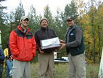1st place Dennis & David in a V8 109