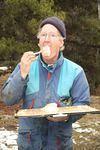 Barry baring the platter