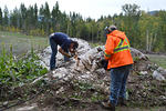 Don MacDonald tries his hand at Trail Welding