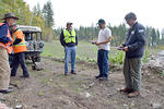 Team 04's turn getting instructions on Trail Welding
