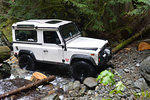 Team 03 reaches the last creek crossing.