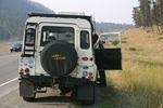 Roadside repairs just north of Clinton.jpg