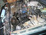 That's about the end of round 1 of engine removal. I decided to tidy up the diesel before proceeding on the truck itself