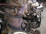 The pile of bits building up.