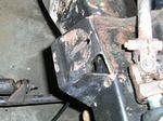 Old left side frame mount.