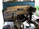 Completed with 3 layers, about 3/16" now in place, and the brake and clutch pedal assemblies put back.