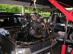 Still tons of belts, hoses and unneeded extras.