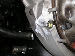 A little additional grinding on hte new housing to accomodate the clutch slave cylinder.