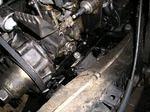 Left hand motor mount in place.