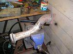 Second, this was cut and welded to the original pipe.
