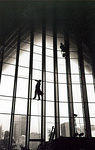 A shot of the cleaners cleaning the Opera House...I took this shot during the Opera House tour and looked crazy taking a shot of the cleaning guys but I think its my favorite shot that I have taken over here