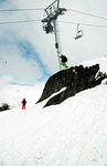 A decent little drop under the Perisher Mtn. quad chair