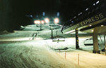 The Perisher Valley 8 Seater Chair viewed at night